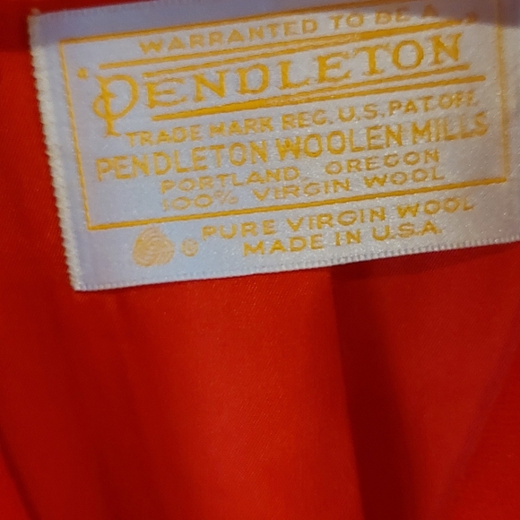 Vintage Pendelton Pure Wool Fully Lined Over Coat - Picture 5 of 5